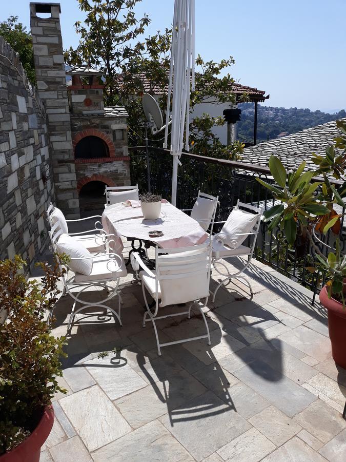 Hotel Mansion Theodora Makrinítsa Exterior foto